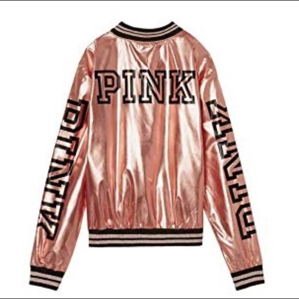 VS Fashion Show Pink Limited Edition Jacket Sz Med